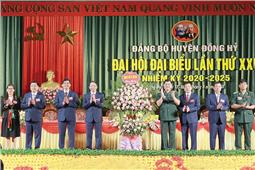 Đại hội Đảng bộ huyện Đồng Hỷ, tỉnh Thái Nguyên nhiệm kỳ 2020-2025